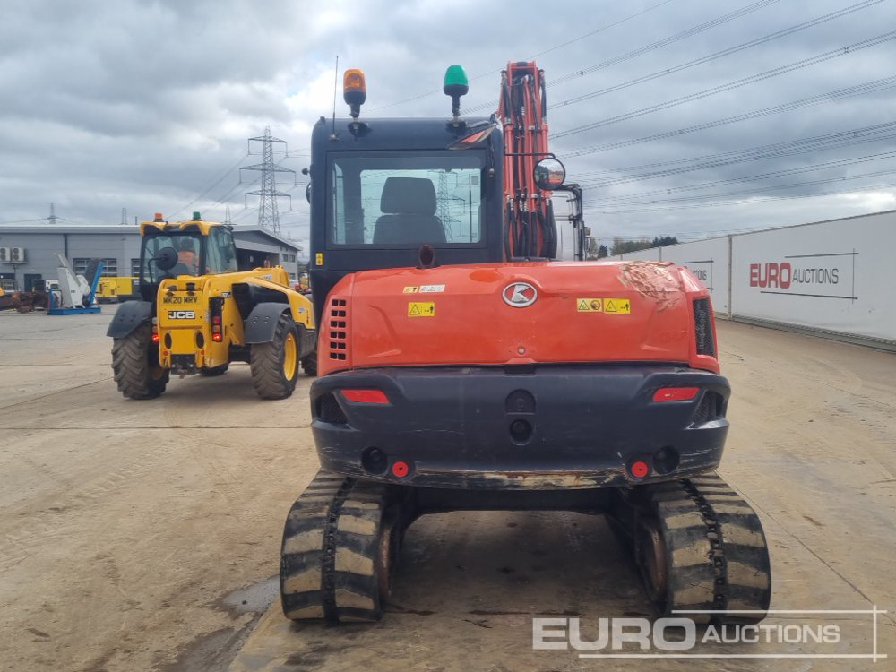 2019 Kubota KX080-4A2 - Mini pelle: photos 4 2019 Kubota KX080-4A2 - Mini pelle: photos 4