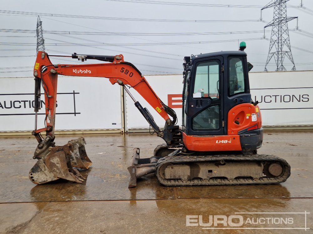 2019 Kubota U48-4 - Mini pelle: photos 2 2019 Kubota U48-4 - Mini pelle: photos 2