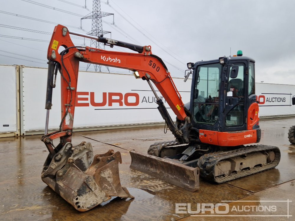2019 Kubota U48-4 - Mini pelle: photos 1 2019 Kubota U48-4 - Mini pelle: photos 1