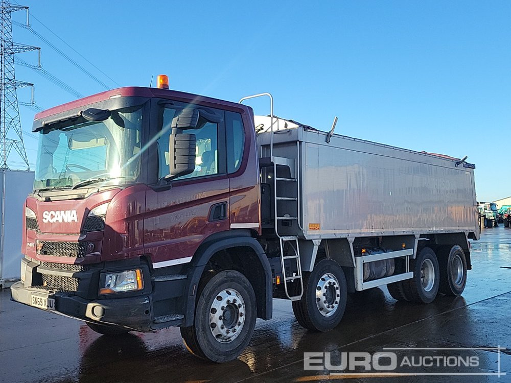 2019 Scania P410XT - Camion benne: photos 1 2019 Scania P410XT - Camion benne: photos 1