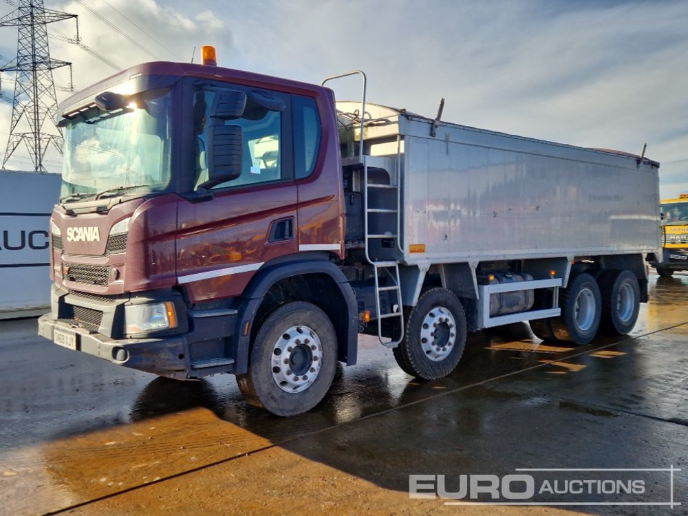 2019 Scania P410XT - Camion benne: photos 1 2019 Scania P410XT - Camion benne: photos 1