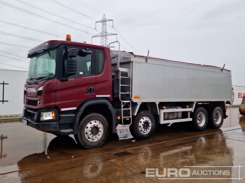 2019 Scania P410XT - Camion benne: photos 1 2019 Scania P410XT - Camion benne: photos 1