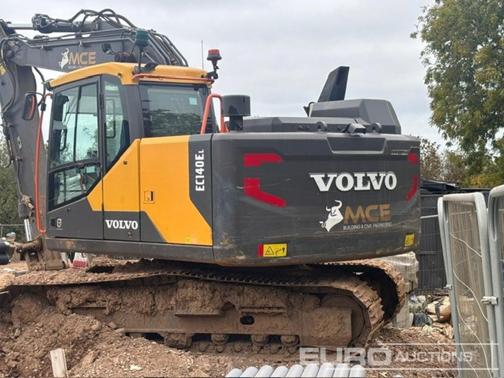 2019 Volvo EC140EL - Pelle sur chenille: photos 3 2019 Volvo EC140EL - Pelle sur chenille: photos 3
