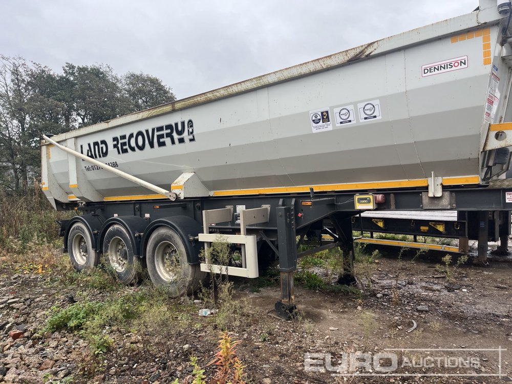 2020 Dennison Trailers Tri Axle Sliding Bogie Tipper Trailer - Semi-remorque benne: photos 1 2020 Dennison Trailers Tri Axle Sliding Bogie Tipper Trailer - Semi-remorque benne: photos 1