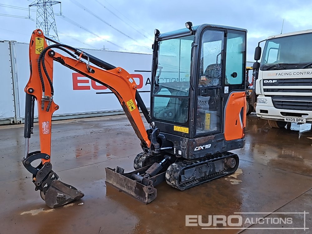 2020 Doosan DX19 - Mini pelle: photos 1 2020 Doosan DX19 - Mini pelle: photos 1