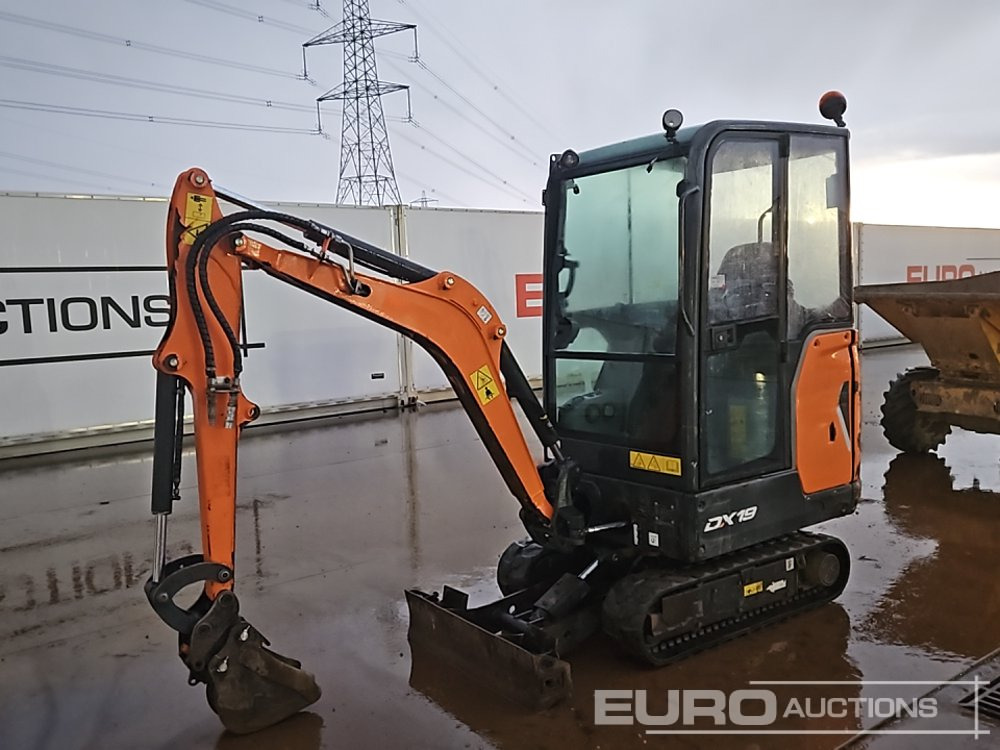 2020 Doosan DX19 - Mini pelle: photos 1 2020 Doosan DX19 - Mini pelle: photos 1