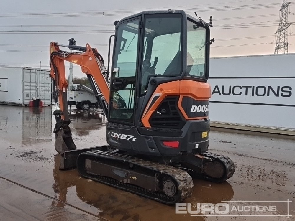 2020 Doosan DX27Z - Mini pelle: photos 3 2020 Doosan DX27Z - Mini pelle: photos 3