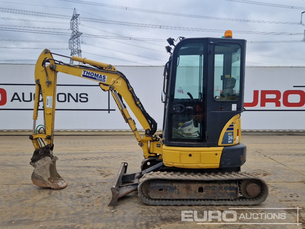 2020 Komatsu PC26MR-3 - Mini pelle: photos 2 2020 Komatsu PC26MR-3 - Mini pelle: photos 2