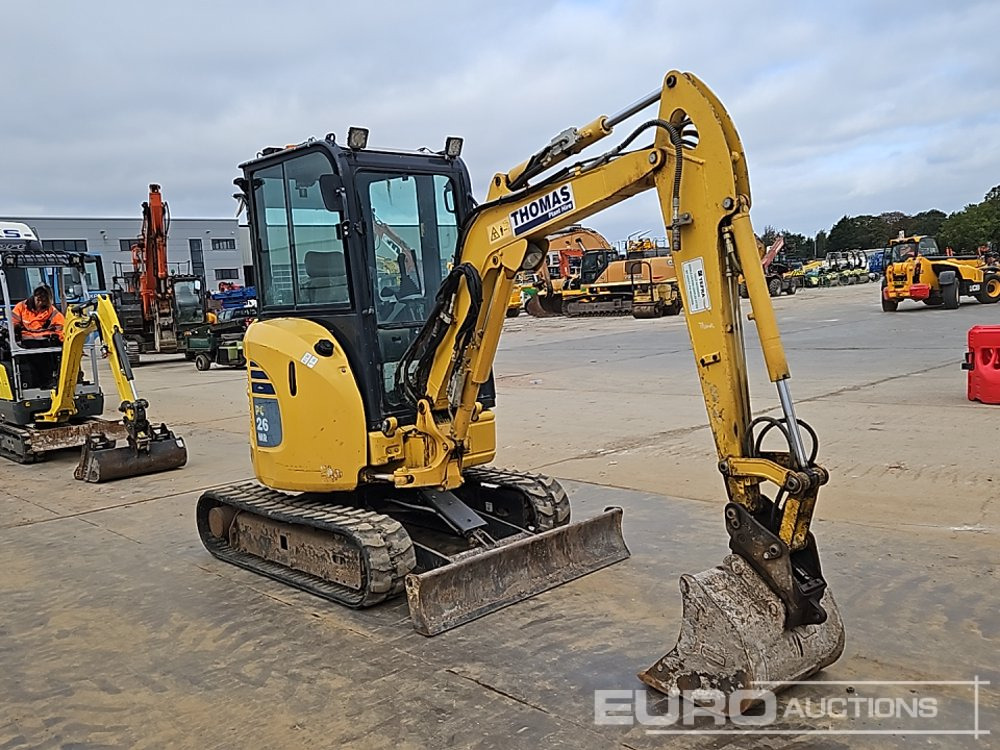Mini pelle 2020 Komatsu PC26MR-3: photos 7