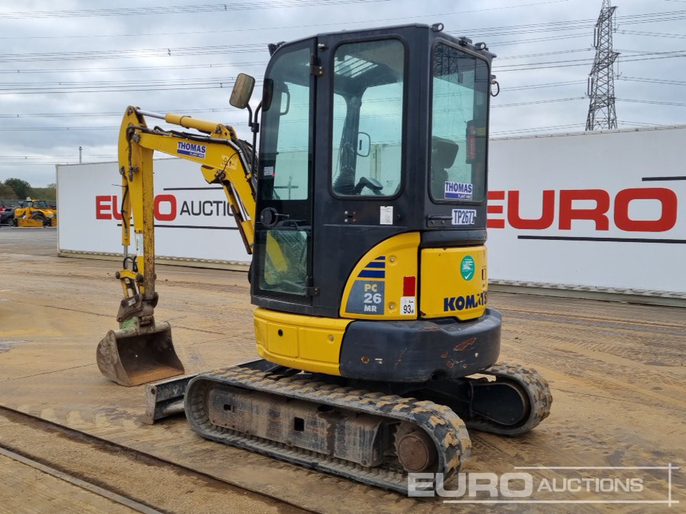 2020 Komatsu PC26MR-3 - Mini pelle: photos 3 2020 Komatsu PC26MR-3 - Mini pelle: photos 3