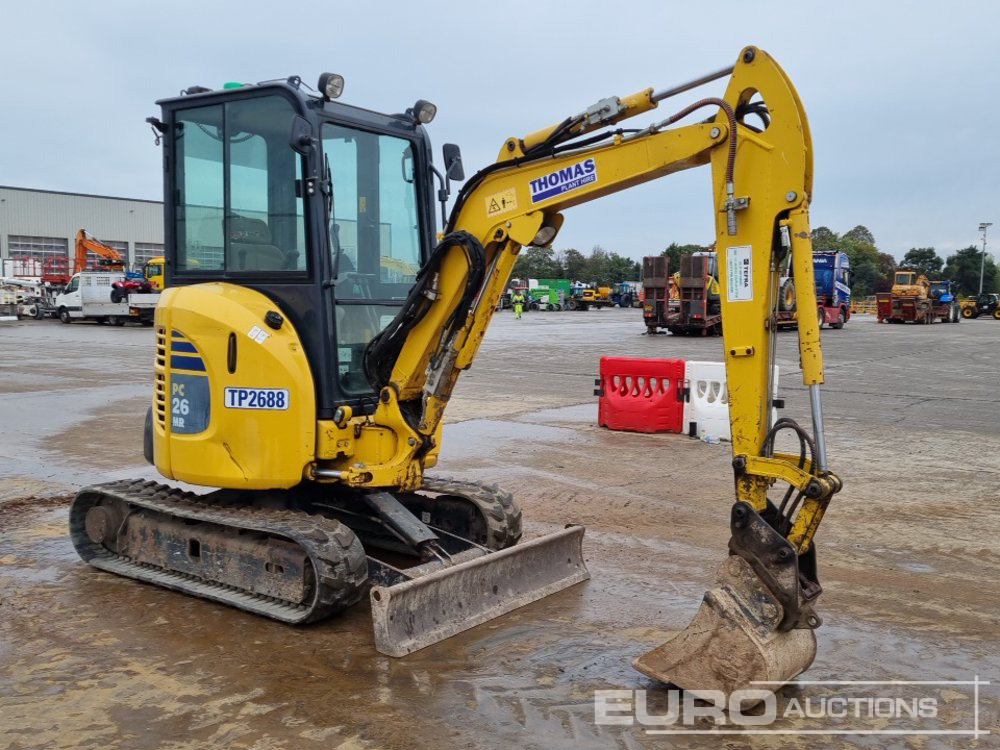 Mini pelle 2020 Komatsu PC26MR-3: photos 7