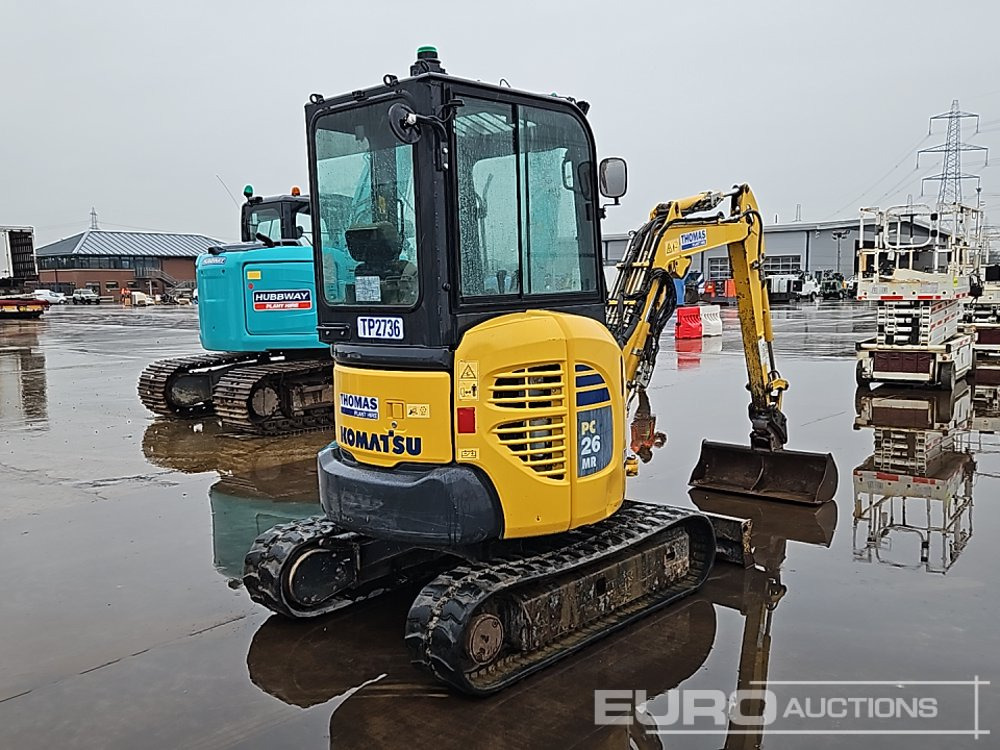 2020 Komatsu PC26MR-3 - Mini pelle: photos 5 2020 Komatsu PC26MR-3 - Mini pelle: photos 5
