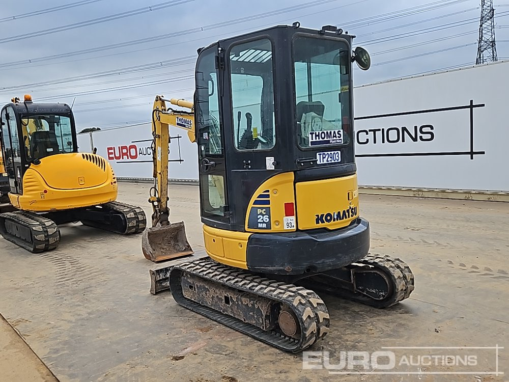 2020 Komatsu PC26MR-3 - Mini pelle: photos 3 2020 Komatsu PC26MR-3 - Mini pelle: photos 3