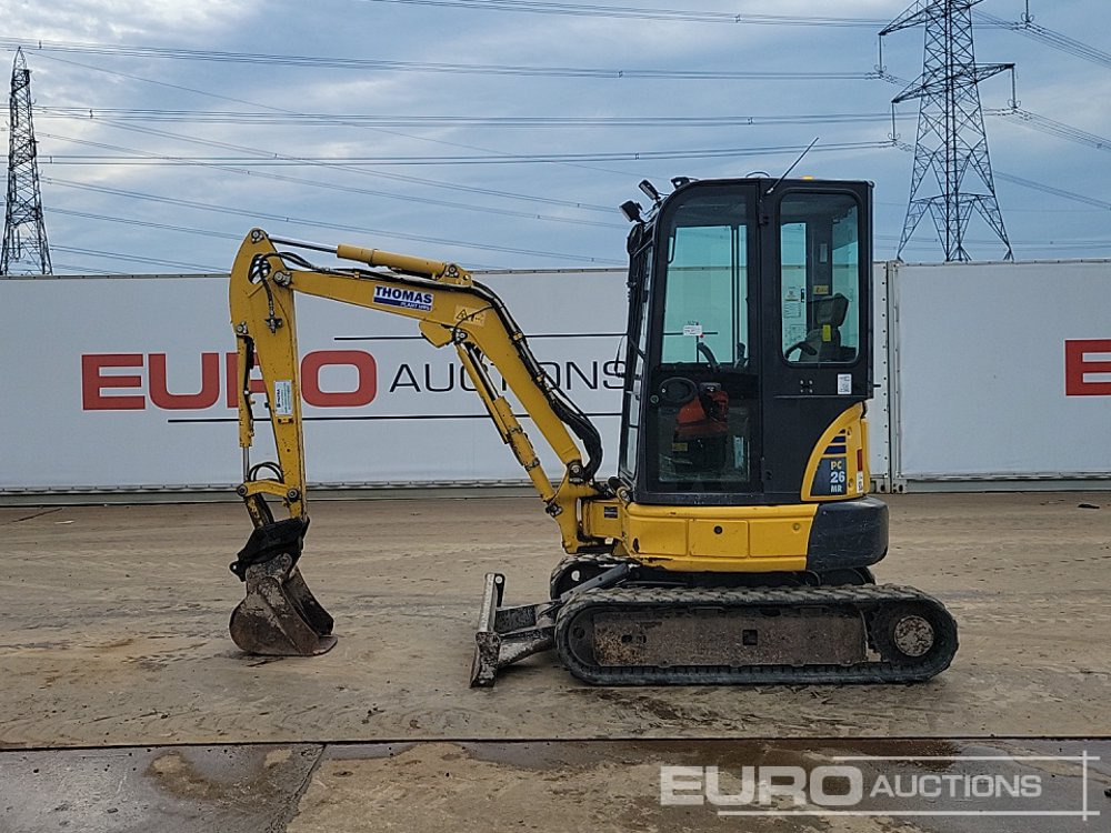 2020 Komatsu PC26MR-3 - Mini pelle: photos 2 2020 Komatsu PC26MR-3 - Mini pelle: photos 2