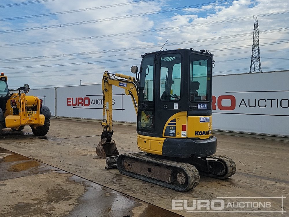 2020 Komatsu PC26MR-3 - Mini pelle: photos 3 2020 Komatsu PC26MR-3 - Mini pelle: photos 3
