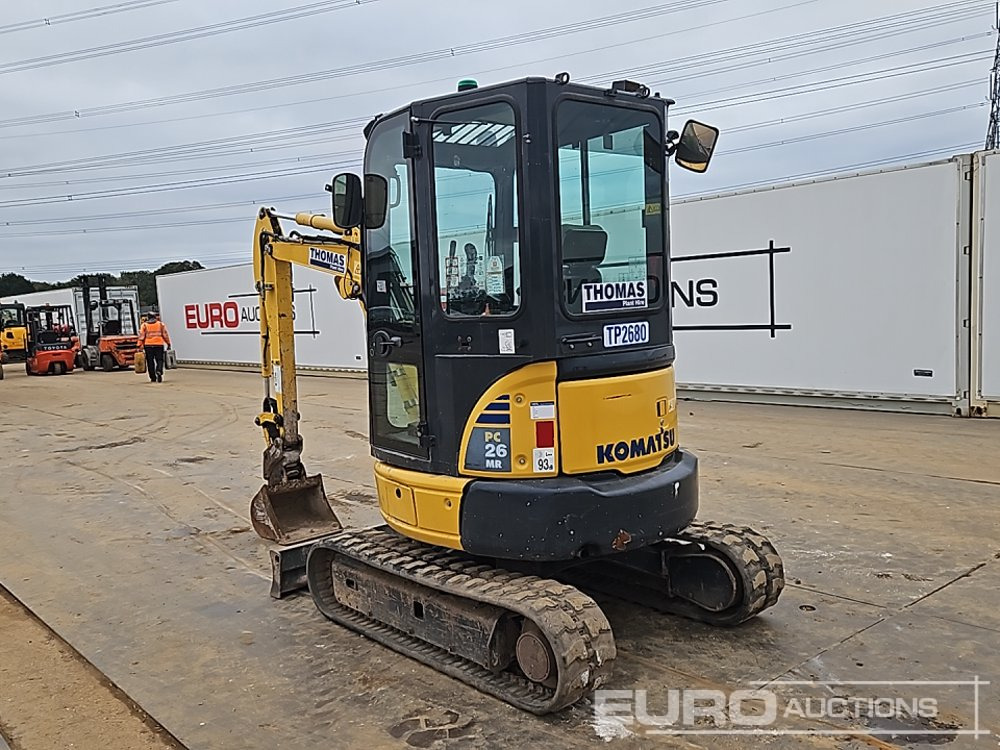 2020 Komatsu PC26MR-3 - Mini pelle: photos 3 2020 Komatsu PC26MR-3 - Mini pelle: photos 3