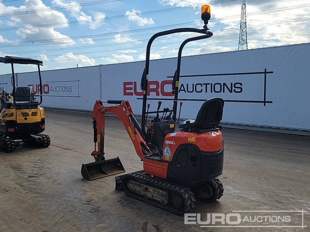 2020 Kubota K008-3 - Mini pelle: photos 3 2020 Kubota K008-3 - Mini pelle: photos 3