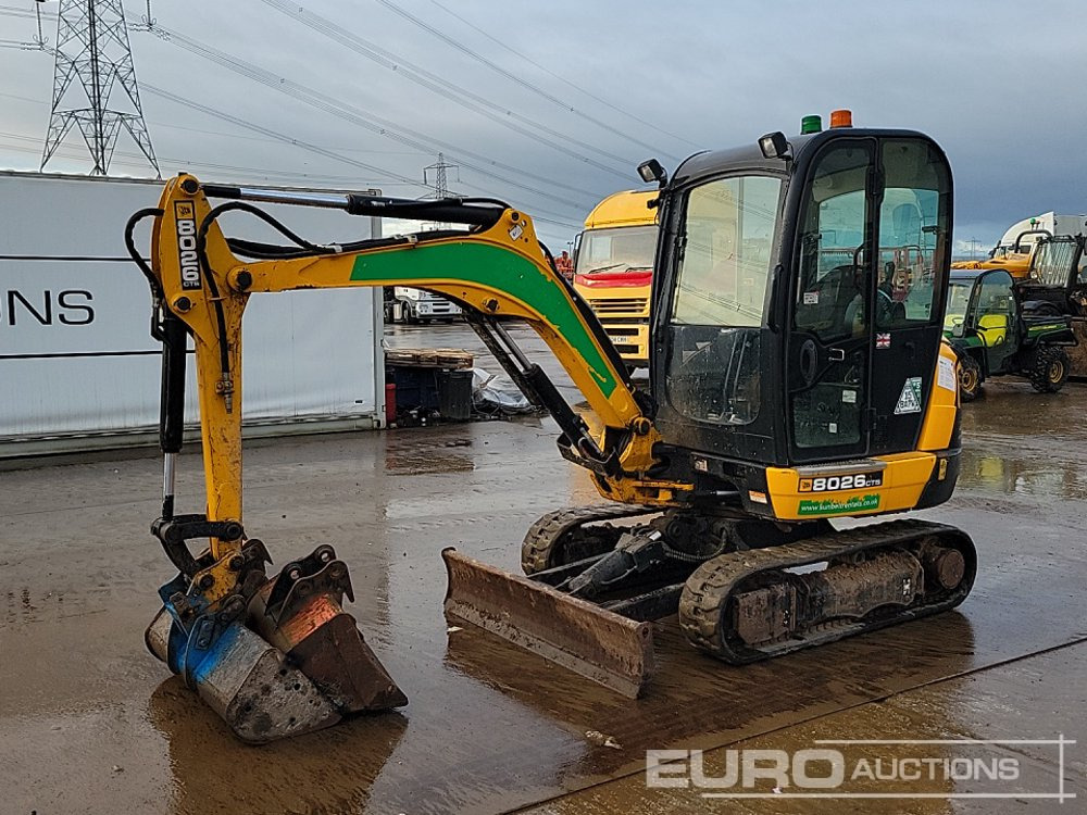 2021 JCB 8026CTS - Mini pelle: photos 1 2021 JCB 8026CTS - Mini pelle: photos 1