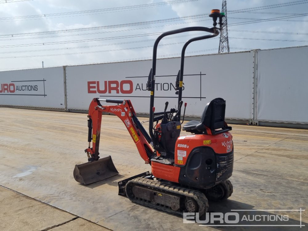 2021 Kubota K008-3 - Mini pelle: photos 3 2021 Kubota K008-3 - Mini pelle: photos 3