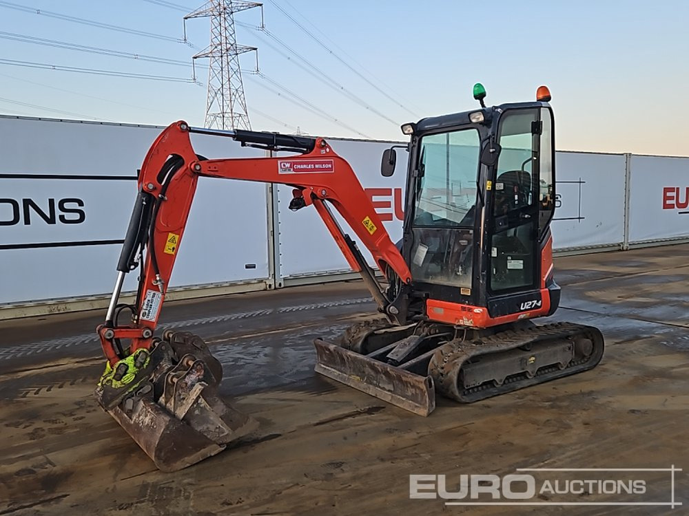 2021 Kubota U27-4 - Mini pelle: photos 1 2021 Kubota U27-4 - Mini pelle: photos 1