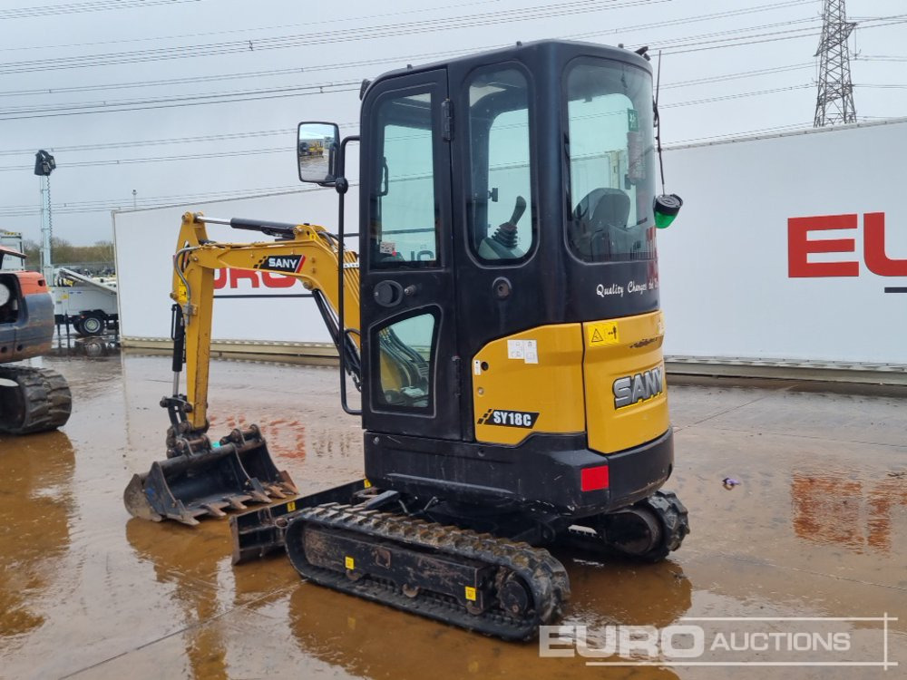 2021 Sany SY18C - Mini pelle: photos 3 2021 Sany SY18C - Mini pelle: photos 3