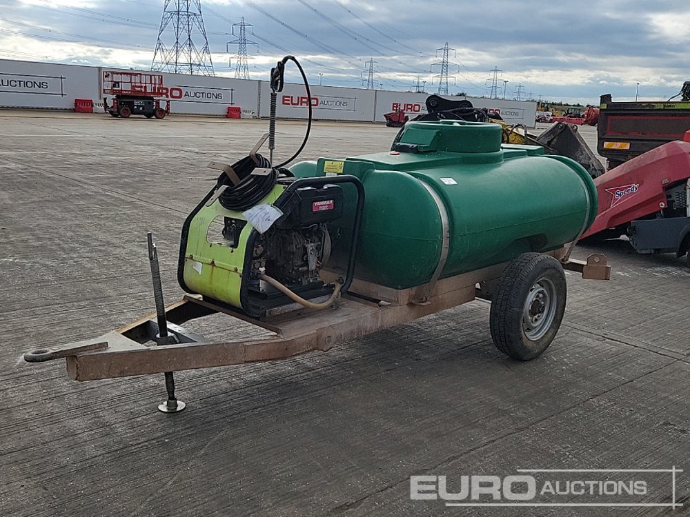 2021 Trailer Engineering Single Axle Plastic Water Bowser, Yanmar Pressure Washer - Nettoyeur haute pression: photos 1 2021 Trailer Engineering Single Axle Plastic Water Bowser, Yanmar Pressure Washer - Nettoyeur haute pression: photos 1