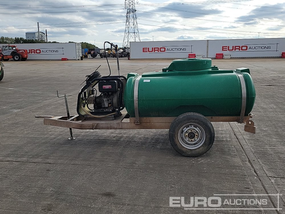 2021 Trailer Engineering Single Axle Plastic Water Bowser, Yanmar Pressure Washer - Nettoyeur haute pression: photos 2 2021 Trailer Engineering Single Axle Plastic Water Bowser, Yanmar Pressure Washer - Nettoyeur haute pression: photos 2