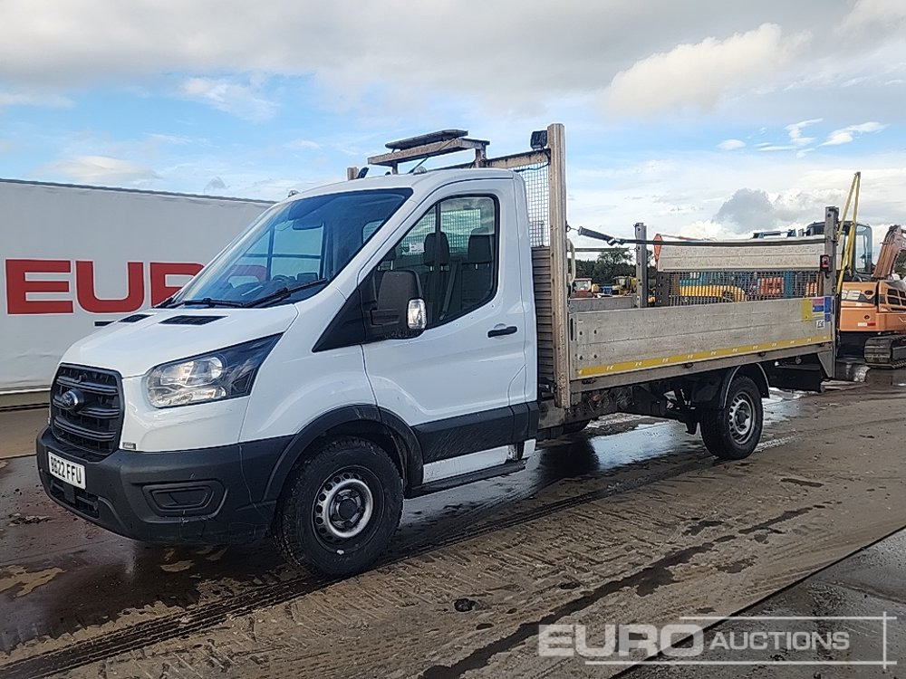 2022 Ford Transit 350 - Utilitaire plateau: photos 1 2022 Ford Transit 350 - Utilitaire plateau: photos 1