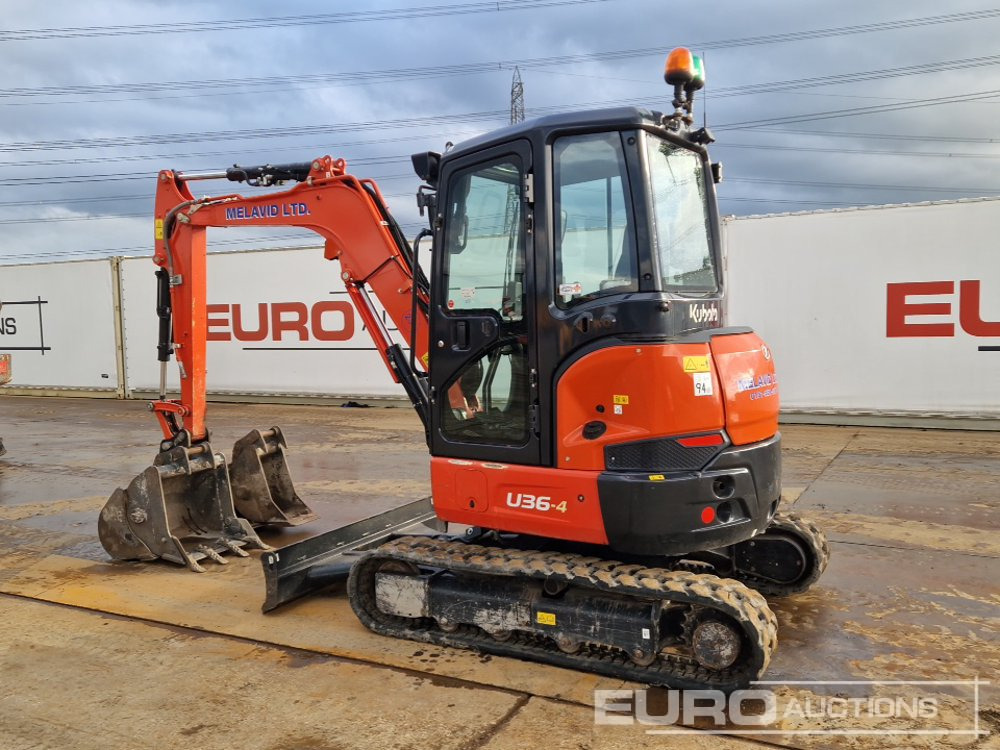 2022 Kubota U36-4 - Mini pelle: photos 3 2022 Kubota U36-4 - Mini pelle: photos 3