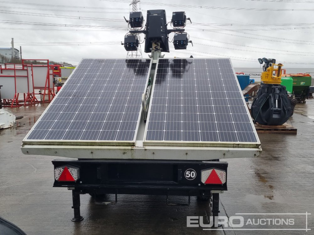 2022 Trime X-Solar Single Axle Solar Powered LED Lighting Tower - Mat d'éclairage: photos 4 2022 Trime X-Solar Single Axle Solar Powered LED Lighting Tower - Mat d'éclairage: photos 4