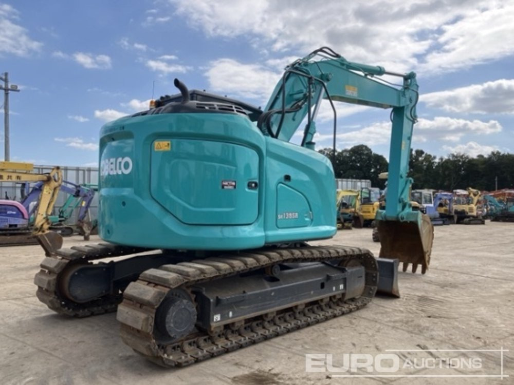 2023 Kobelco SK135SR-7 - Pelle sur chenille: photos 3 2023 Kobelco SK135SR-7 - Pelle sur chenille: photos 3