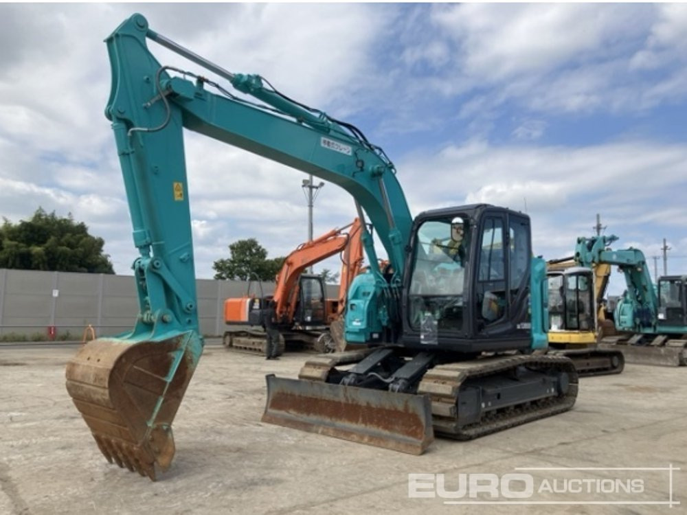 2023 Kobelco SK135SR-7 - Pelle sur chenille: photos 1 2023 Kobelco SK135SR-7 - Pelle sur chenille: photos 1