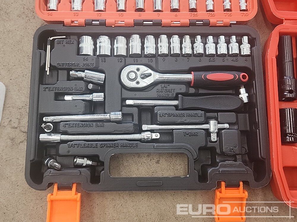 Équipement de garage 32pc 1/2 Socket Set, 53pc Socket & Bit Set: photos 6