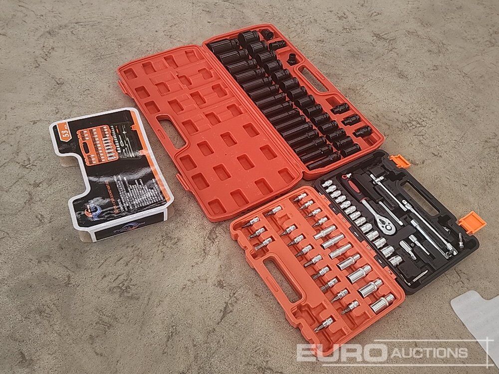 32pc 1/2 Socket Set, 53pc Socket & Bit Set - Équipement de garage: photos 4 32pc 1/2 Socket Set, 53pc Socket & Bit Set - Équipement de garage: photos 4