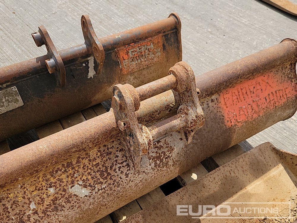 Godet 40", 36", 30", 30" Ditching Bucket 25-30mm Pin to suit Mini Excavator: photos 12
