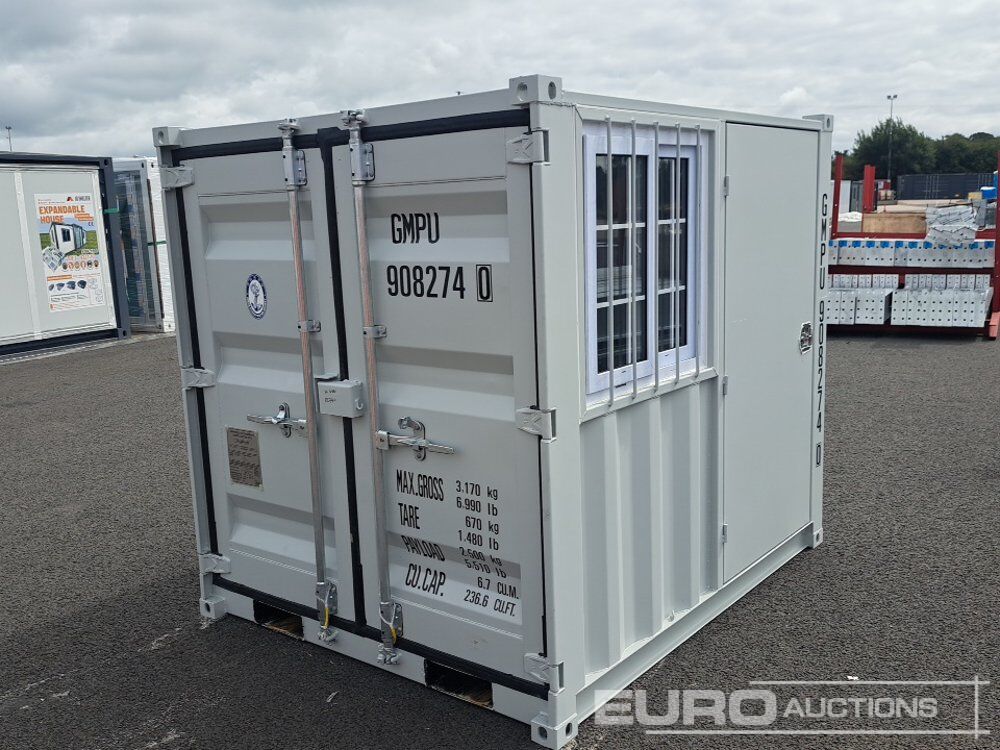 7' x 6' Container, Side Door, End Door, Window ( Cannot Be Reconsigned) - Conteneur maritime: photos 1 7' x 6' Container, Side Door, End Door, Window ( Cannot Be Reconsigned) - Conteneur maritime: photos 1