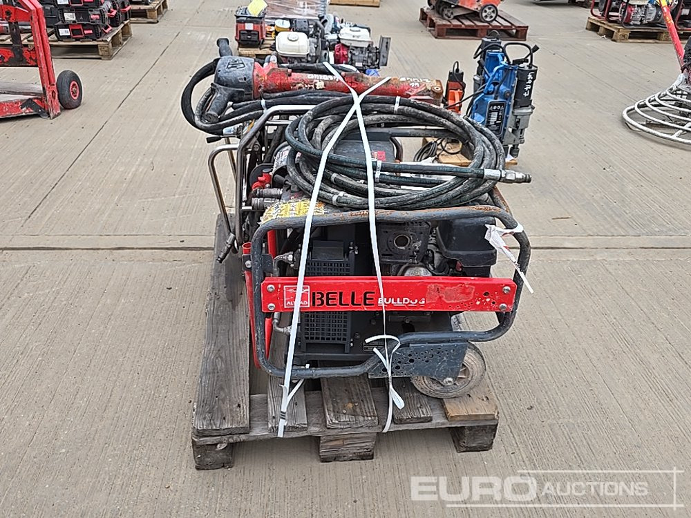 Belle Hydraulic Power Pack, Honda Engine (2 of), JCB Hydraulic Hand Held Breaker - Travaux routiers: photos 2 Belle Hydraulic Power Pack, Honda Engine (2 of), JCB Hydraulic Hand Held Breaker - Travaux routiers: photos 2