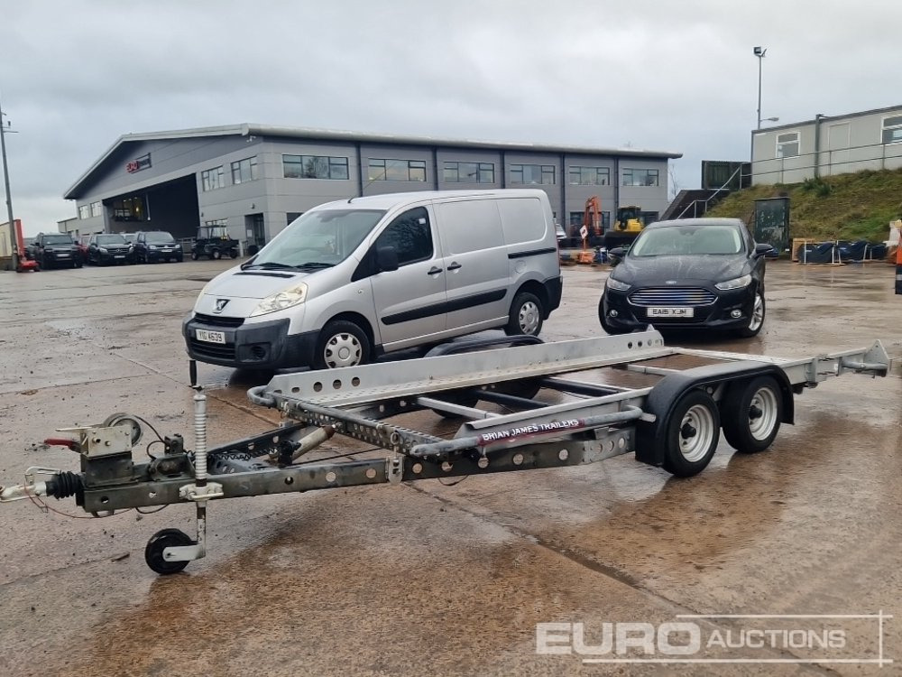 Brian James Twin Axle Tilting Car Transporter Trailer, Winch - Remorque porte engin: photos 4 Brian James Twin Axle Tilting Car Transporter Trailer, Winch - Remorque porte engin: photos 4