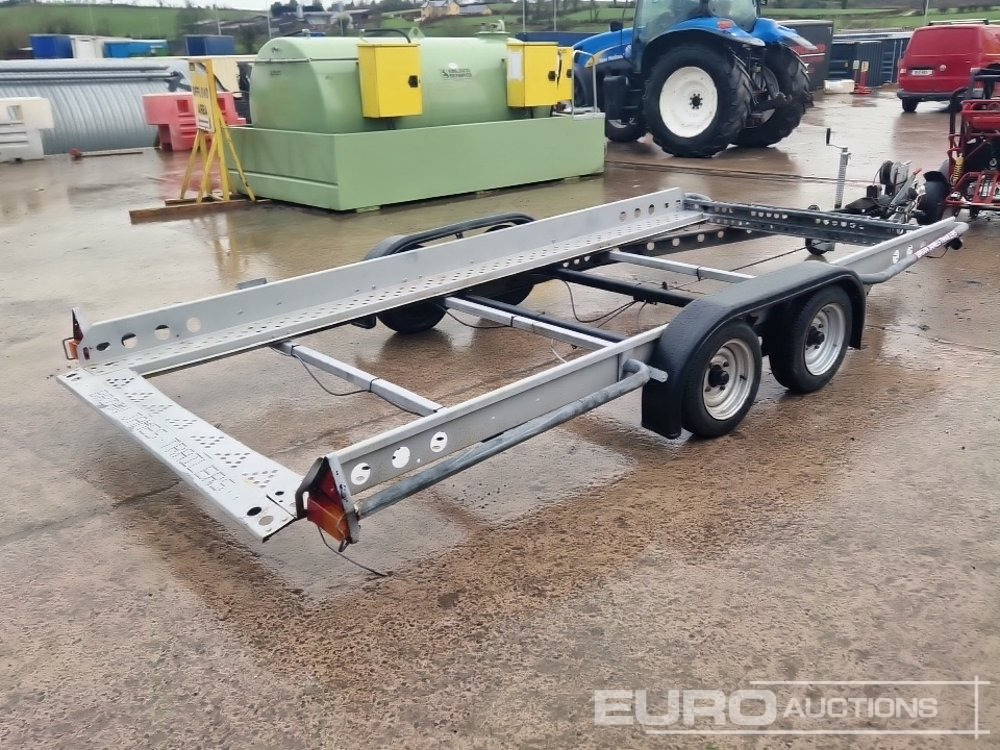 Brian James Twin Axle Tilting Car Transporter Trailer, Winch - Remorque porte engin: photos 2 Brian James Twin Axle Tilting Car Transporter Trailer, Winch - Remorque porte engin: photos 2