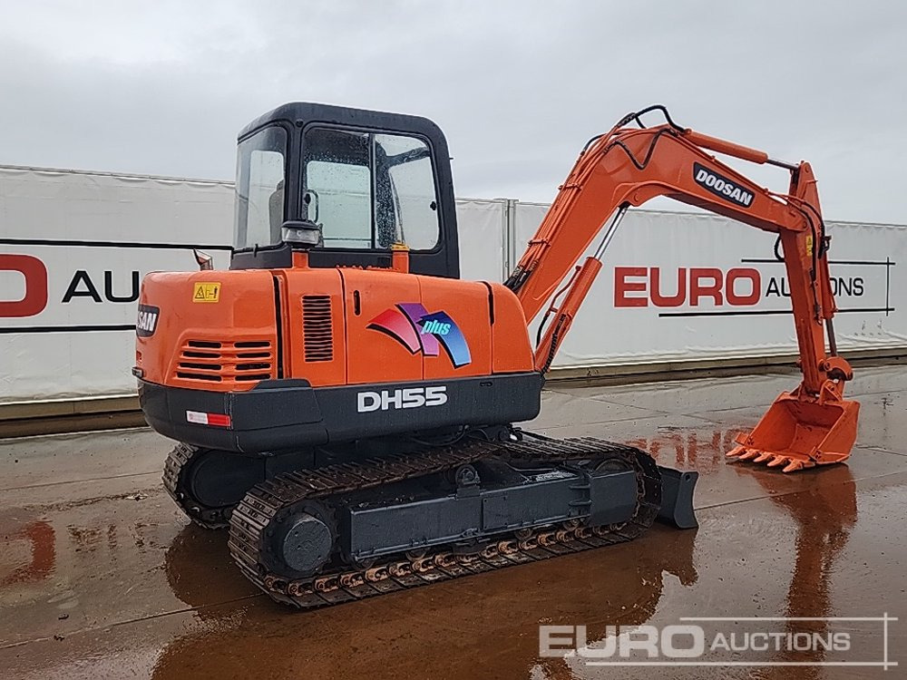 Doosan DH55-V - Mini pelle: photos 5 Doosan DH55-V - Mini pelle: photos 5