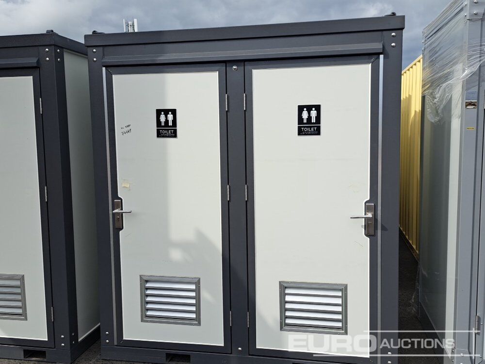 Double Toilet Unit (Cannot Be Reconsigned) - Conteneur maritime: photos 2 Double Toilet Unit (Cannot Be Reconsigned) - Conteneur maritime: photos 2