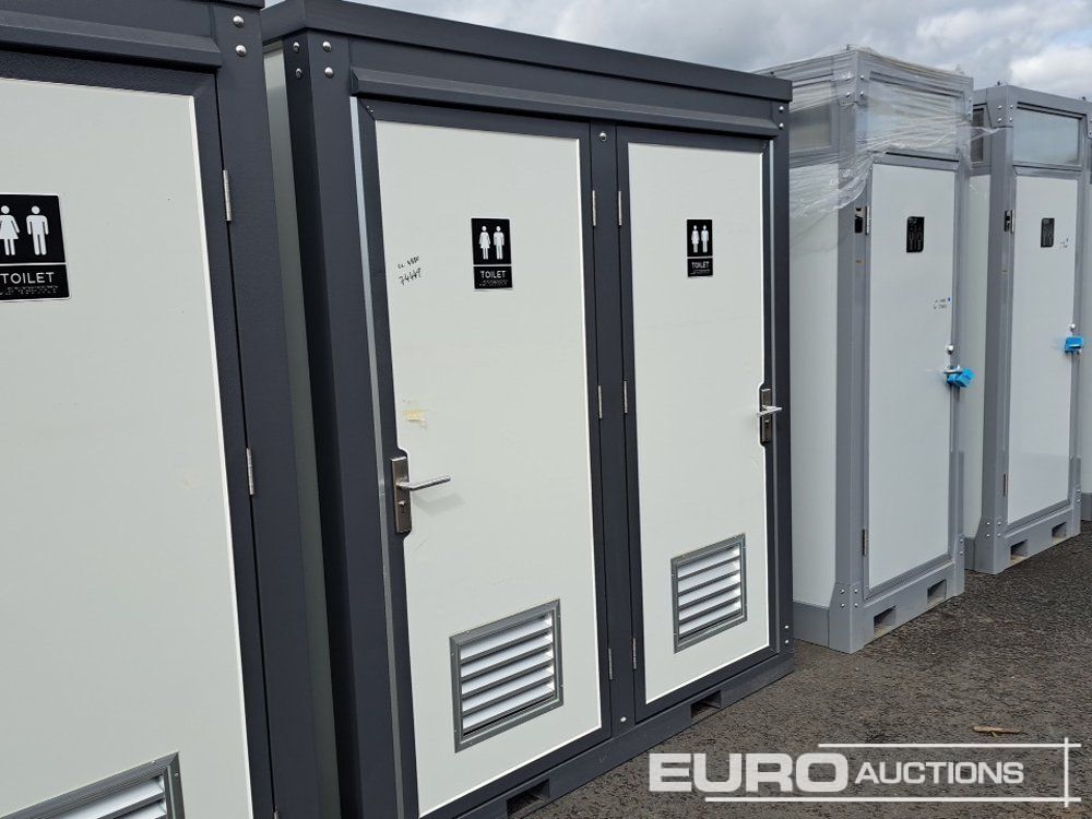 Double Toilet Unit (Cannot Be Reconsigned) - Conteneur maritime: photos 3 Double Toilet Unit (Cannot Be Reconsigned) - Conteneur maritime: photos 3