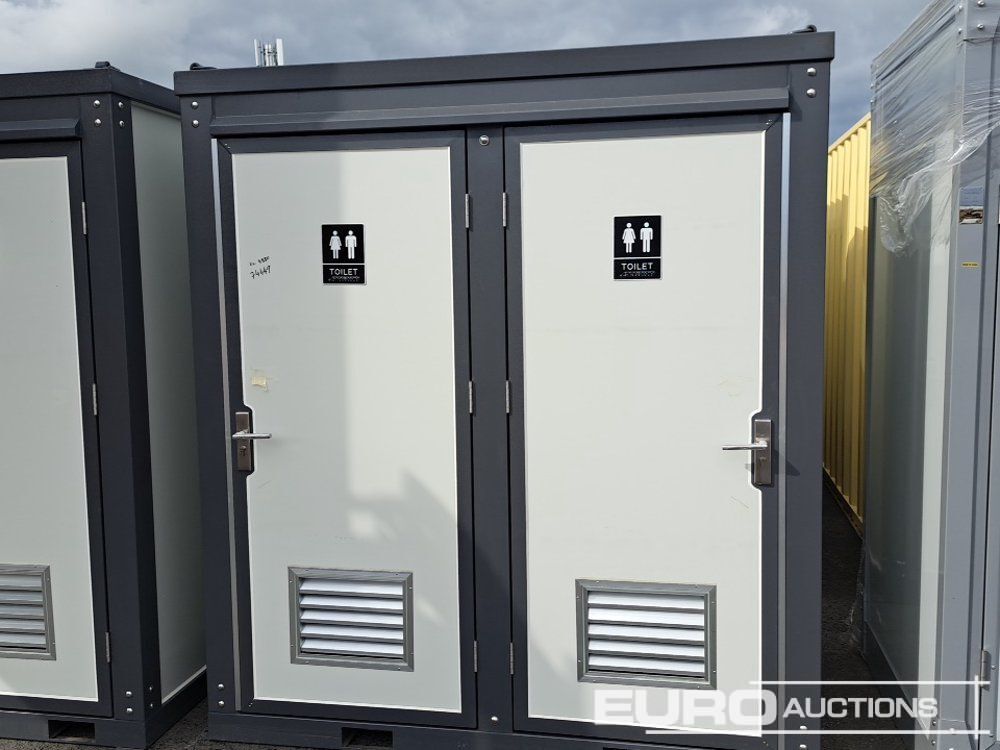 Double Toilet Unit (Cannot Be Reconsigned) - Conteneur maritime: photos 1 Double Toilet Unit (Cannot Be Reconsigned) - Conteneur maritime: photos 1