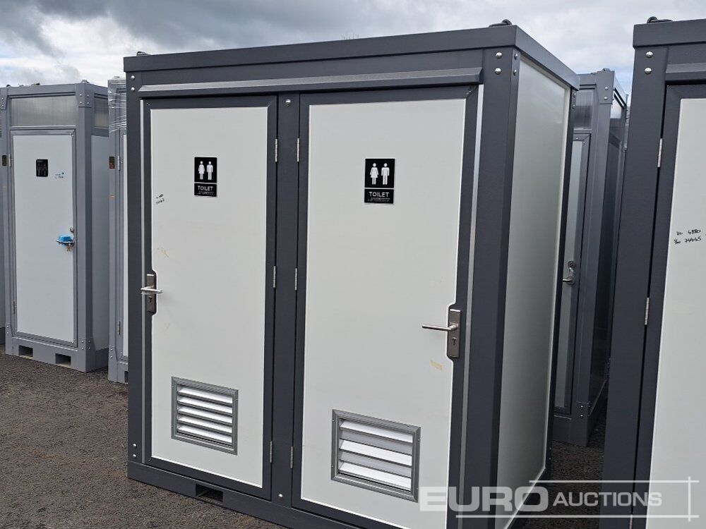 Double Toilet Unit (Cannot Be Reconsigned) - Conteneur maritime: photos 1 Double Toilet Unit (Cannot Be Reconsigned) - Conteneur maritime: photos 1