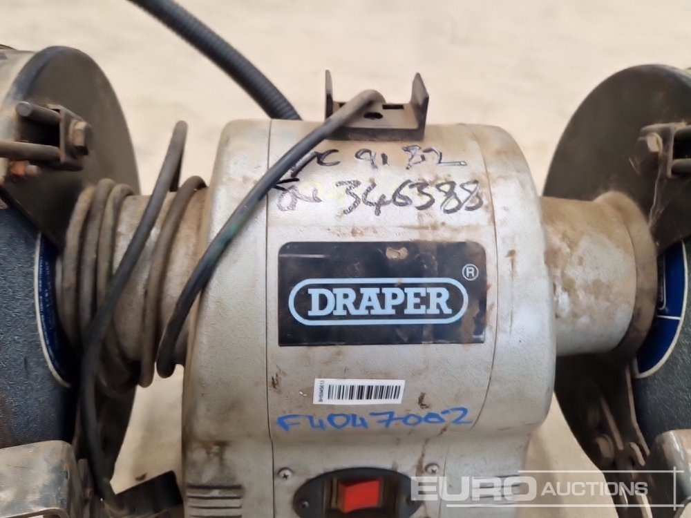 L'équipement de construction Draper550w 240 Volt Bench Grinder: photos 9