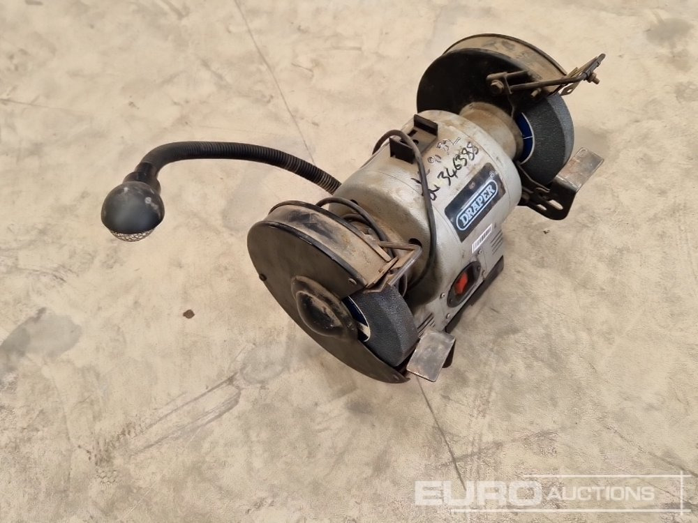L'équipement de construction Draper550w 240 Volt Bench Grinder: photos 7