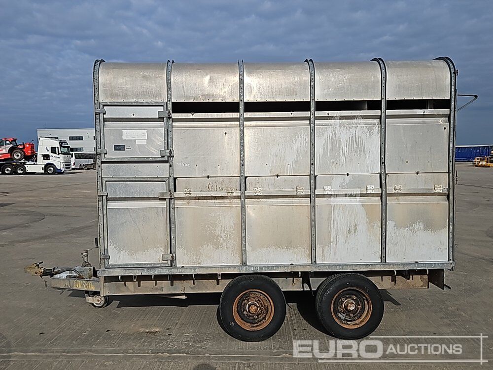 Gamic Trailers Twin Axle Livestock Trailer, Ramp - Remorque porte engin: photos 2 Gamic Trailers Twin Axle Livestock Trailer, Ramp - Remorque porte engin: photos 2