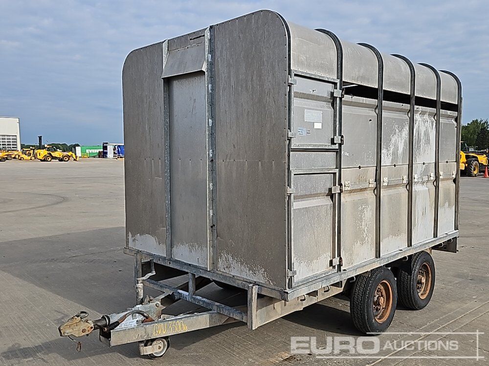 Gamic Trailers Twin Axle Livestock Trailer, Ramp - Remorque porte engin: photos 1 Gamic Trailers Twin Axle Livestock Trailer, Ramp - Remorque porte engin: photos 1