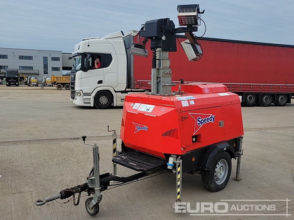 Generac Single Axle LED Lighting Tower, Linz Engine - Mat d'éclairage: photos 1 Generac Single Axle LED Lighting Tower, Linz Engine - Mat d'éclairage: photos 1