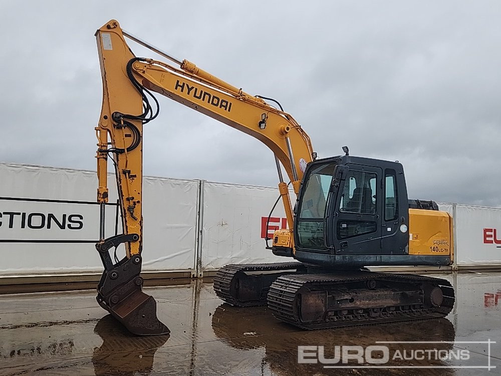 Hyundai R140LC-7A - Pelle sur chenille: photos 1 Hyundai R140LC-7A - Pelle sur chenille: photos 1